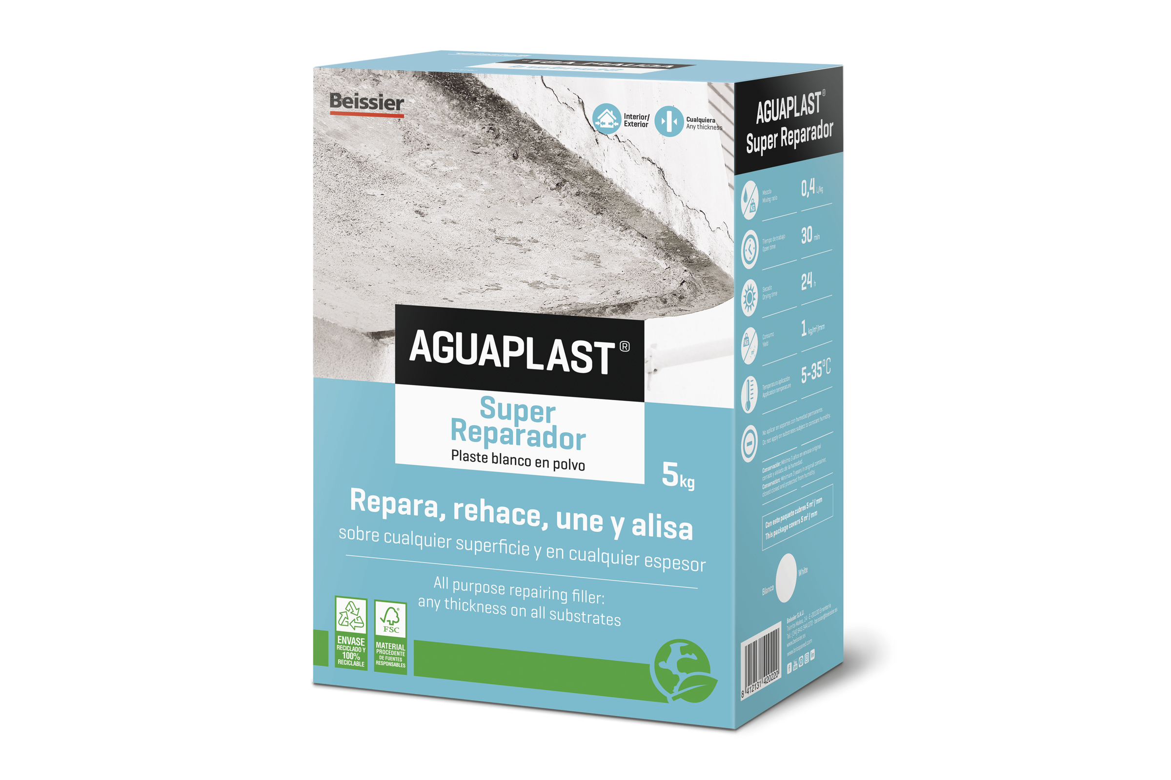 Aguaplast Reparador Madera - Bricopared