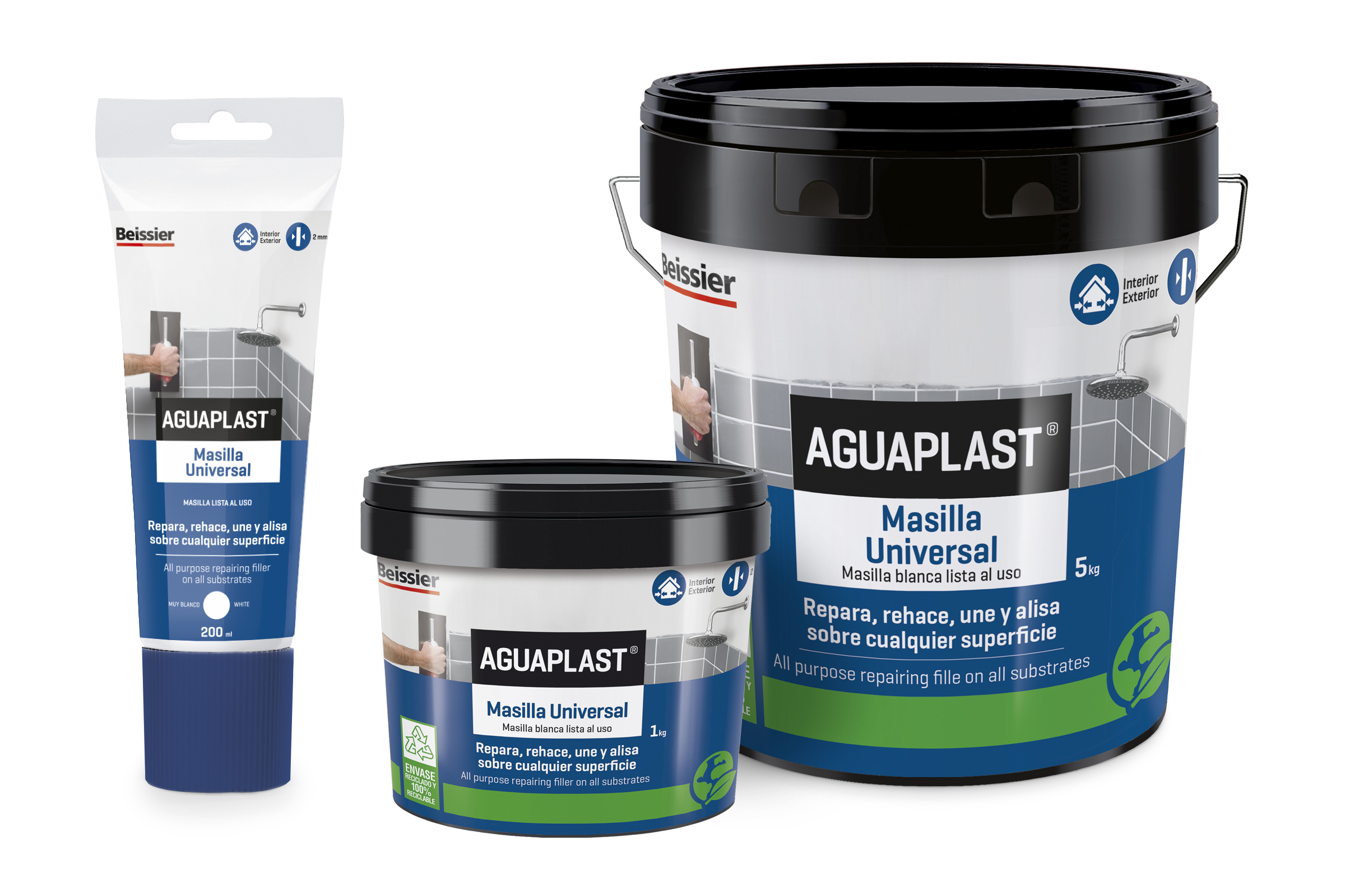 Beissier Masilla renovación Aguaplast (4 kg)