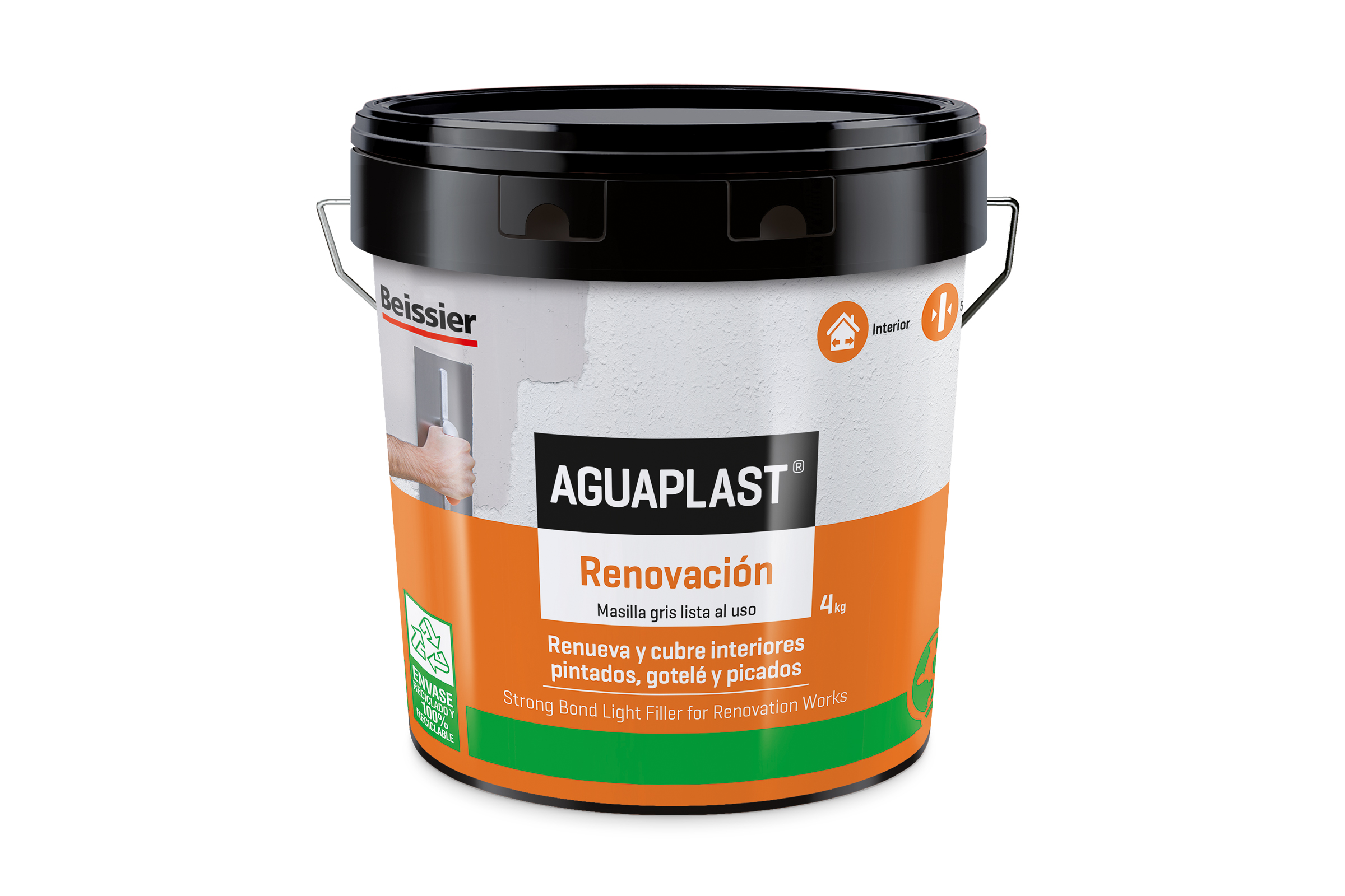 Masilla Restaurancion Renovacion 5 Kg Aguaplast